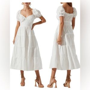 ASTR the Label white dress